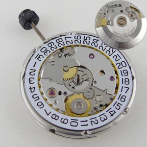 25 jewels 28800 bph PT5000 automatic movement replacement eta 2824-2 movement - Picture 1 of 9
