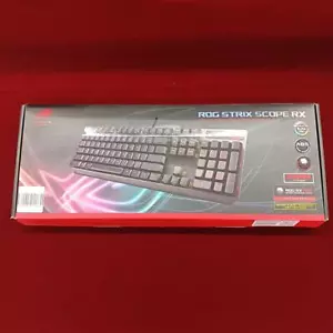 ASUS ROG Strix Scope RX Mechanische Gaming Tastatur Guter Zustand Gebraucht - Bild 1 von 3