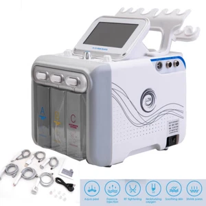 Máquina hidrofacial de dermoabrasión de limpieza profunda 6 en 1 con agua - Imagen 1 de 8