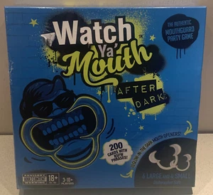 Watch Ya Mouth After Dark Game Adult NSFW Version! Glow-in-Dark. NEW ~ Sealed - Picture 1 of 4