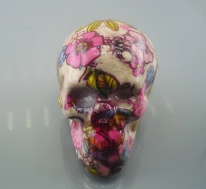 2.5" Rosa Cerámica Térmica Transer Impresión Realista Calavera Cristal Curativo 406 - Imagen 1 de 5