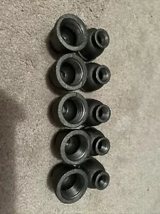 Southland schwarzes Eisen reduzierende Kupplung 1"" x 3/8"" 521-352 Lot (10) NEU!!! - Bild 1 von 3