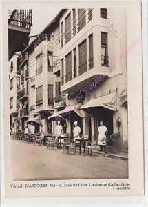 Cpm Andorra Valls D'Andorra Hotel Ristorante Personale Auberge La Sardana - Picture 1 of 2