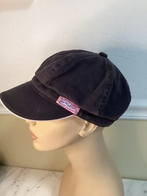 Gorra de béisbol Harley Davidson Newsboy para dama con pedrería negra Foto 1 de 4