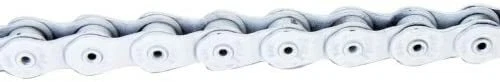 KMC Chain 1/2x1/8x 100-HalfLink 1/Speed Lowrider Freestyle Bike Cruisers WHITE - Image 1 of 1