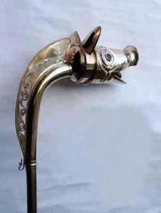 Medieval Carnyx of Tintignac Deskford Trumpet Celtic War Horn 2 - Picture 1 of 4