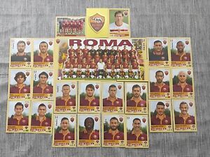 Set Completo Figurine Calciatori Panini Squadra Roma 2013/2014