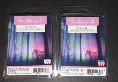 SCENTSATIONALS 香味蜡熔体 MYSTIC / 2 包 / 2.5 盎司每件 — 第 1/2 张图片