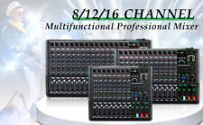 Professional Audio Mixer Depusheng 8 Channel Sound Board Console DJ Mixing Desk
