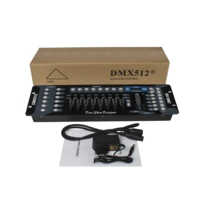DMX 512 192 Channels Operator Console Controller For Stage Lighting DJ Club - Image 1 of 4