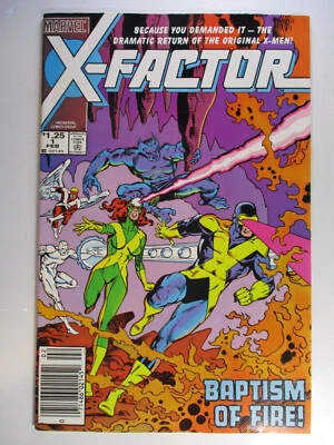 X-Factor #1, Baptism Of Fire, VF, 8.0, White Pages, small tear bottom edge - Image 1 of 4