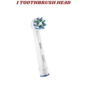 BRAUN ORAL-B CROSS ACTION ELEKTRISCHE ZAHNBÜRSTE ERSATZBÜRSTENKOPF 1 KOPF WEISS - Bild 1 von 1