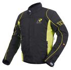 Rukka Trave-R GTX Biker Jacket Men's (Black/Neon Yellow) Size: 54