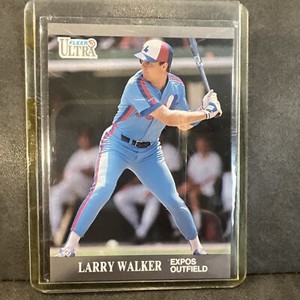 1991 Fleer Ultra Update Baseball Card #U93 Larry Walker