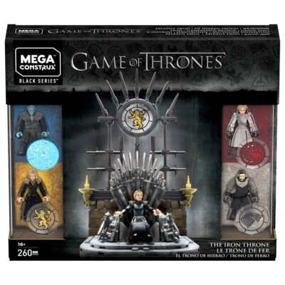 Mega Construx Black Series Game of Thrones THE IRON THRONE Set New Sealed MIB - Image 1 of 4