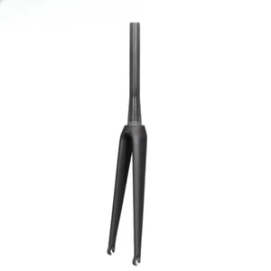 700C Road Bicycle Carbon Fiber Front Fork 1-1/2-1/8 Tapered Fork UD Matt/glossy - Picture 1 of 27