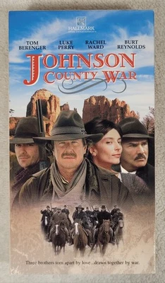 Johnson County War VHS 2002 Tom Berenger Luke Perry Burt Reynolds Western TV NR - Image 1 of 4