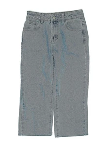 Shein Girls Blue Jeans 9 - Picture 1 of 2