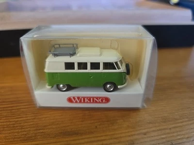 Wiking 1:87 H0 VW Volkswagen T1 Transporter Camping bus Nr. 797 36 28 - Immagine 1 di 3