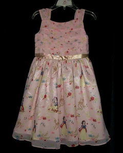 EEUC Disney Store PRINCESA BLANCO NIEVE Elegante Fiesta Vacaciones Crucero Vestido Talla 3 - Imagen 1 de 8