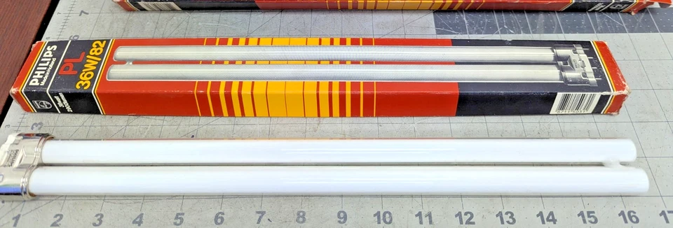 PHILIPS PL-L/36W/830/4P 2GII Base 2900 Lumen 3000K 345116 Long Twin Tube