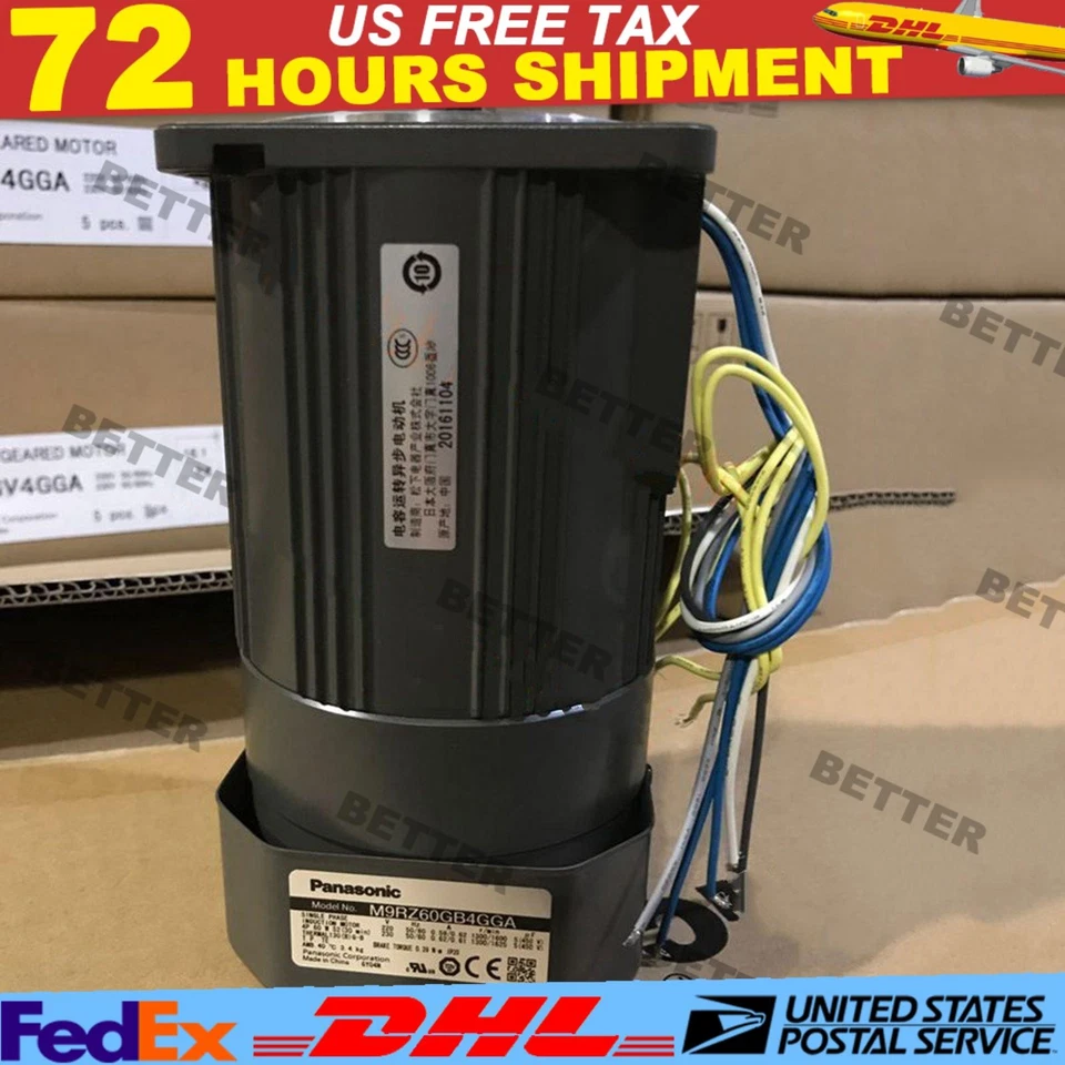 US Free TAX Panasonic M9RZ60GB4GGA Speed Control AC Motor 1PC New Fast Shipping - Image 1 of 2