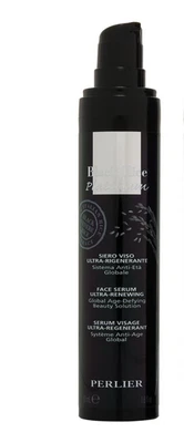PERLIER Black Rice Platinum Ultra Renewing Face Serum 1.6 oz NEW SEALED - Image 1 of 2