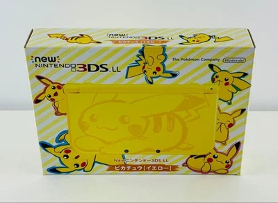 [Excelente estado] NUEVA CONSOLA 3DS LL Pikachu Nintendo 3DS Pokemon Amarillo Foto 1 de 4