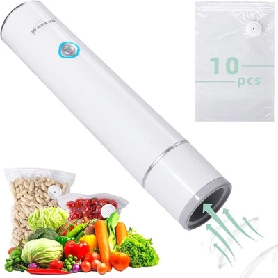 Vacuum Sealer, Handheld Vacuum Sealer for Food, Portable Vacuum Sealer Kit with - Image 1 of 4