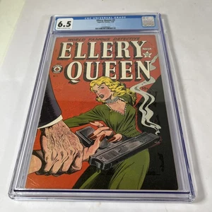 Ellery Queen #2 fumetto superiore 1949 grado 6,5 - Foto 1 di 4