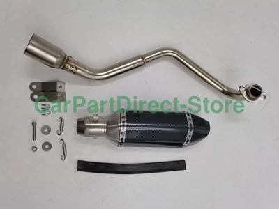 For Honda Grom 125 2013-2025 Full Exhaust System Slip-On Muffler On Pipe DB Kill Foto 1 de 4