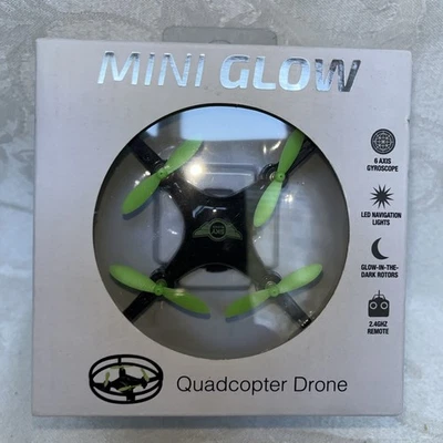 Mini Glow Quadcopter Drone - Image 1 of 3