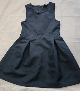 Beverly Hills Polo Club Girls' School Uniform Jumper Dress Navy Size 6 - Picture 1 of 6