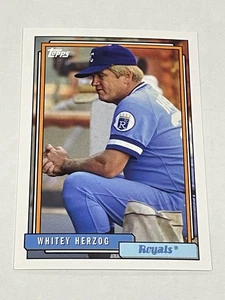2017 Topps Archives Baseball #295 - Whitey Herzog - Kansas City Royals - Picture 1 of 2