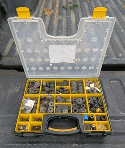 Bujes y ojales de goma arandelas herramienta separadores automotrices para automóvil - Imagen 1 de 11