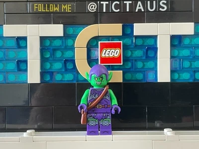 Lego Marvel Super Heroes Minifigure Green Goblin  sh0695 76175 76178 - image 1 of 3