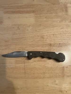 Navaja de Bolsillo Imperial Camuflada Acero Inoxidable Hoja Bloqueo EE. UU. 5715 De Colección Foto 1 de 2