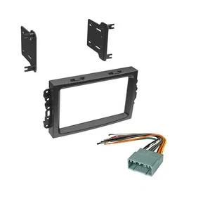 Xscorpion Car Stereo Radio Dash Kit w/ Harness for 2004-2008 Dodge Jeep Chrysler - Picture 1 of 1