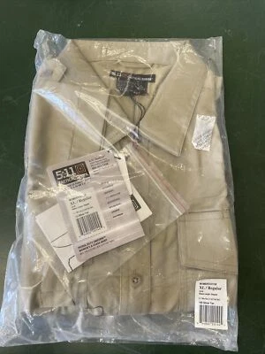 Camisa táctica para mujer 5.11 511 sarga PDU clase A teflón tostado talla XL regular Foto 1 de 3