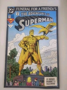 Adventures of Superman #499 - DC 1993 - Sehr guter Zustand - Beerdigung für einen Fried Teil 5 - Bild 1 von 2