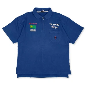 New Vintage JTCC Toyota Corona Rays Engineering Trampio Zippo Racing Polo Shirt - Picture 1 of 5