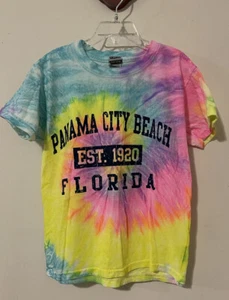 Panama City Beach Florida Gildan Youth XS Tie-Dye Cotton Tshirt! A3962 - Picture 1 of 4