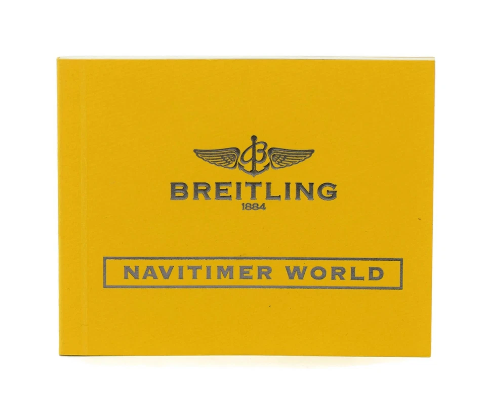 Руководство по буклету Breitling Navitimer World - Изображение 1 из 1