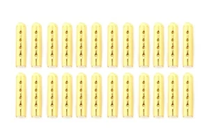 Litlaces - Aglet Tips abnehmbare Klemme einfach zu installieren Gold Tips - 24 Stück - Bild 1 von 22