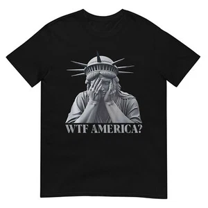 Camiseta WTF América Anti-Trump Política y Democracia - Imagen 1 de 17
