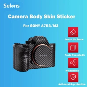 Anti-Scratch Camera Body Skin 3M Sticker Film Cover Protector For Sony A7R3 A7M3 - Picture 1 of 12