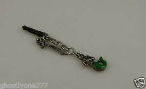 Mermaid & pirate sword cell phone or fits Ipad charm ear cap dust plug cute - Picture 1 of 3