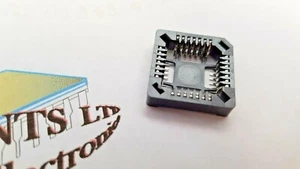 PCS-028SMU-11 28 VÍAS PLCC SOCKET SMT PORTADOR CON PLOMO (12548) - Imagen 1 de 2