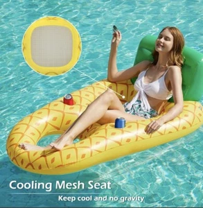 Jasonwell Inflatable Pool Float Adult - Pool Floaties Lounger Floats Raft Flo... - Picture 1 of 6