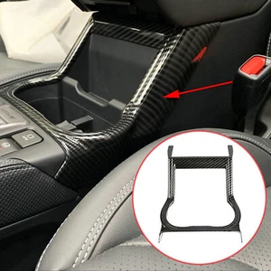 Per Subaru Forester SK 2019-2024 Portabicchieri Acqua Telaio Cover Fibra di Carbonio - Foto 1 di 6